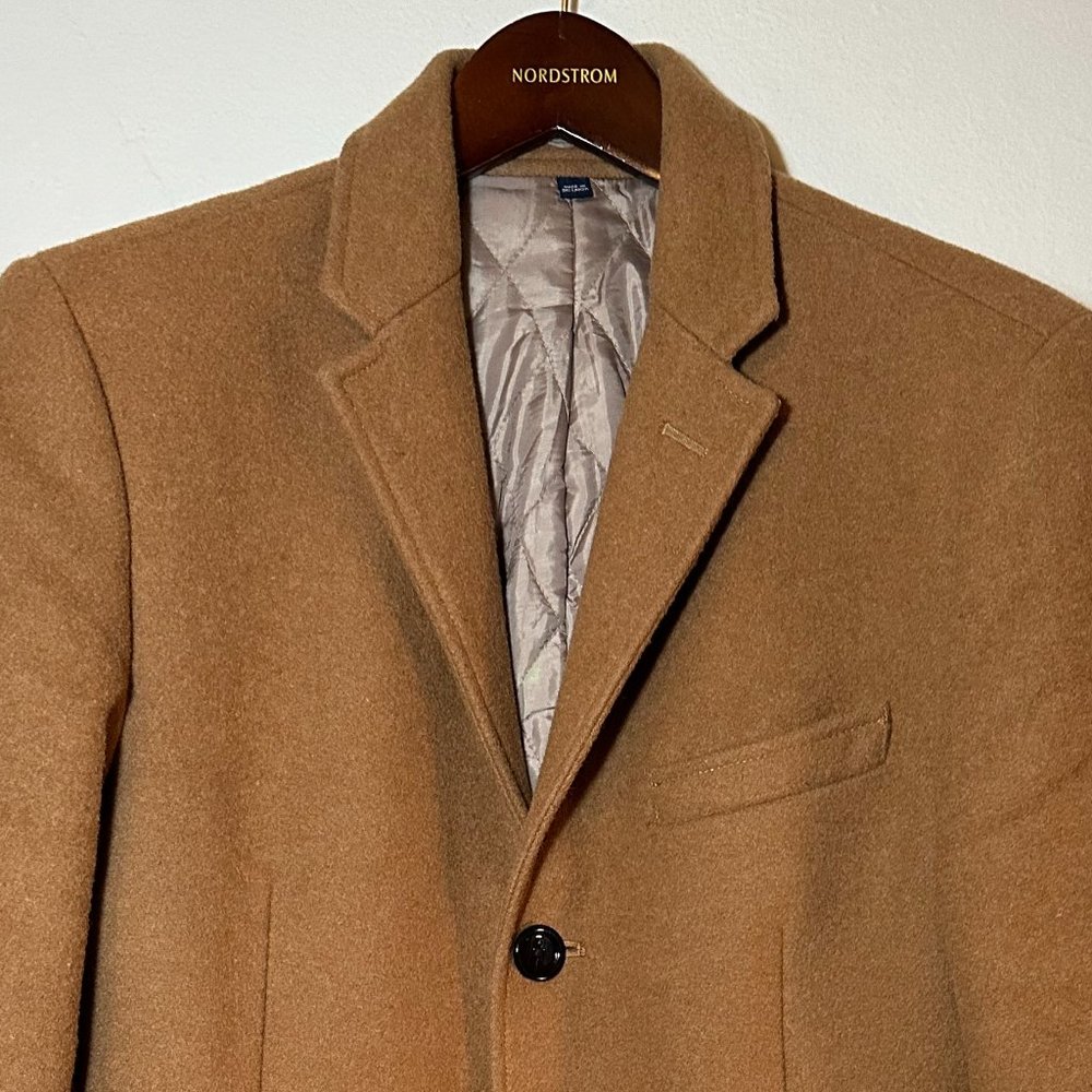 J.Crew Thompson Topcoat Size 36R Color Heather Acorn